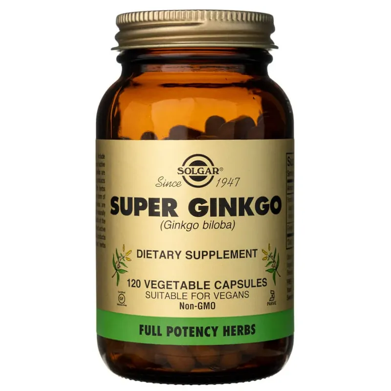 Trending Solgar Super Ginkgo - 120 Veg Capsules