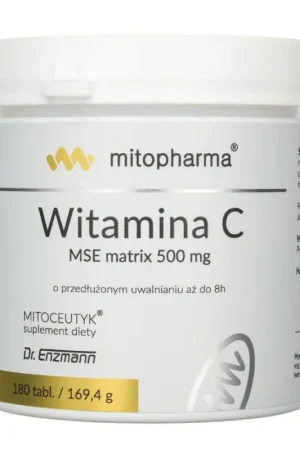 Dr Enzmann Vitamin C MSE matrix 500 mg - 180 Tablets Crafted