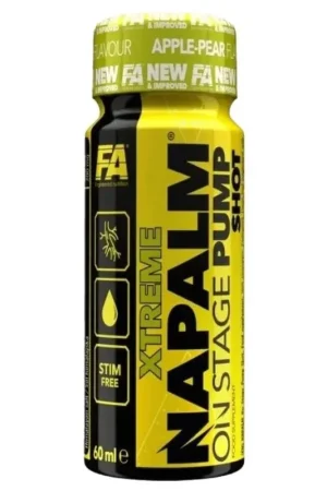 Fitness Authority NAPALM On Stage Pump Shot, Apple-Pear - 60 ml Price Cut