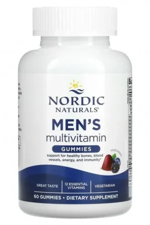 Direct From Factory Nordic Naturals Naturals Men‘s Multivitamin, Berries - 60 Gummies