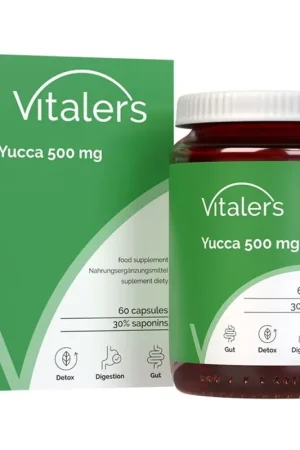 Vitaler‘s Yucca (Jukka Schidigera) 500 mg - 60 Capsules Price Drop