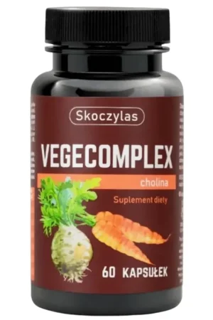 Premium Skoczylas VEGECOMPLEX, Choline, Vitamins, Minerals - 60 Capsules