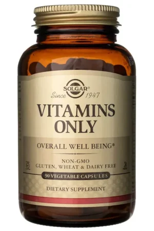 Solgar Vitamins Only - 90 Veg Capsules Hot Deal
