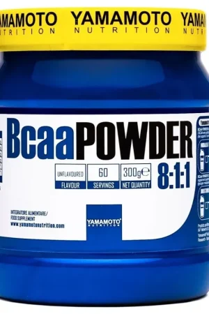 Yamamoto BCAA 8 1 1, Branched Chain Amino Acids, Natural - 300 g New Release