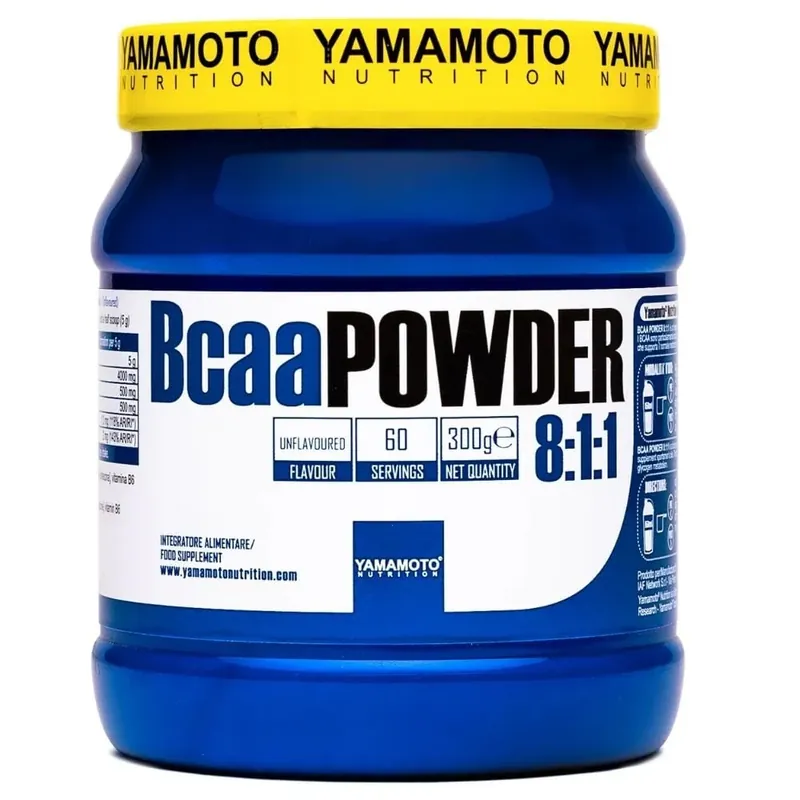 Yamamoto BCAA 8 1 1, Branched Chain Amino Acids, Natural - 300 g New Release