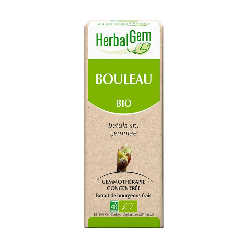 Organic birch 15 ml Herbalgem Next Day Delivery