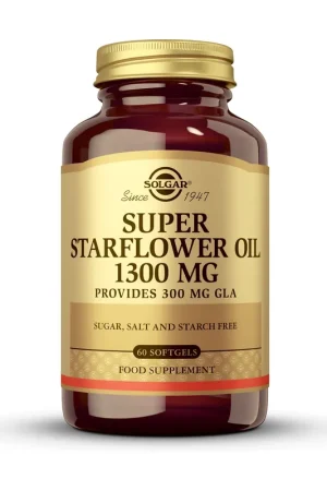 Borraja‘s oil 60 capsules (1300mg) Solgar Affordable