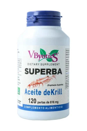 Discount Krill Oil (Superba) 120 softgels of 618mg Vbyotics