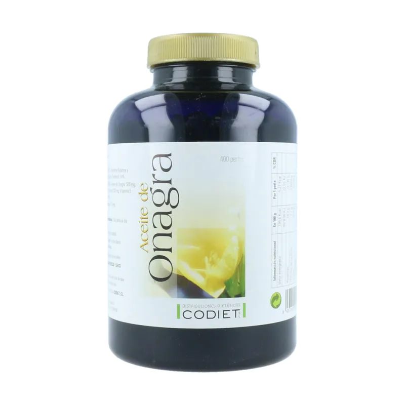 Evening Primrose Oil 400 softgels of 500mg Codiet Latest