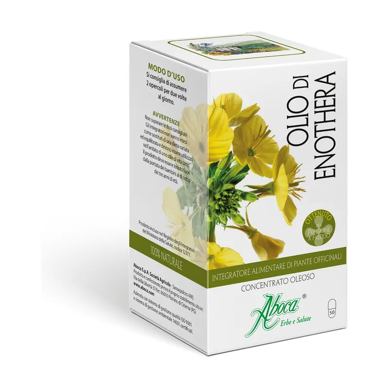 Evening Primrose Oil Phytoconcentrate 50 capsules Aboca Must Have