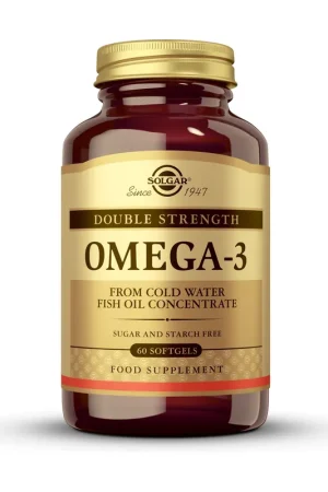 Exclusive Offer Omega 3 High Concentration 60 softgels Solgar