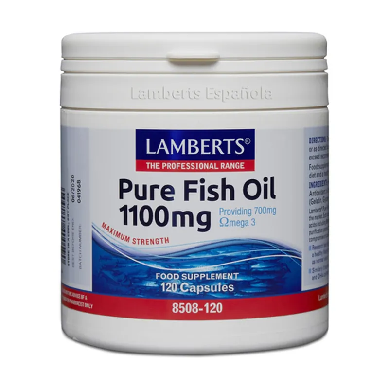 Trending Pure fish oil 120 softgels of 1100mg Lamberts
