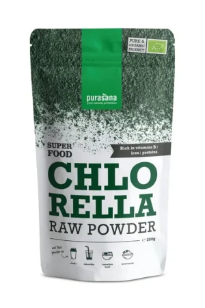 Chlorella Powder 200 g of powder Purasana Trusted Brand