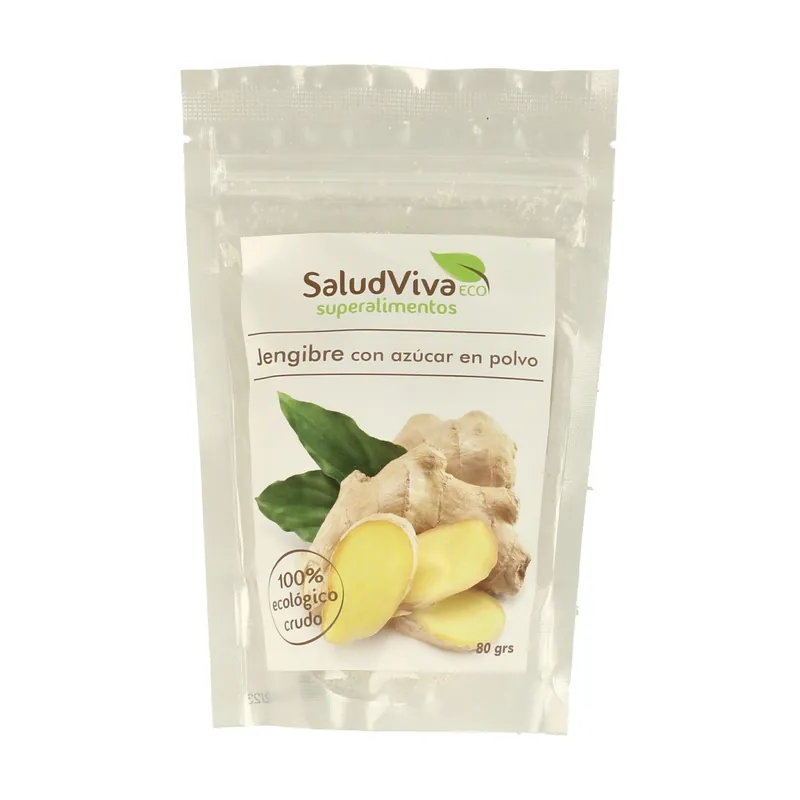 Ginger with Powdered Sugar 80 g Salud Viva Limited Offer
