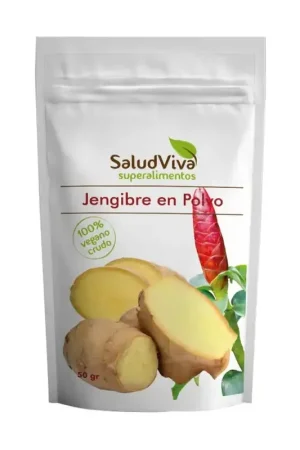 Brand New Ginger Powder 50 g Salud Viva