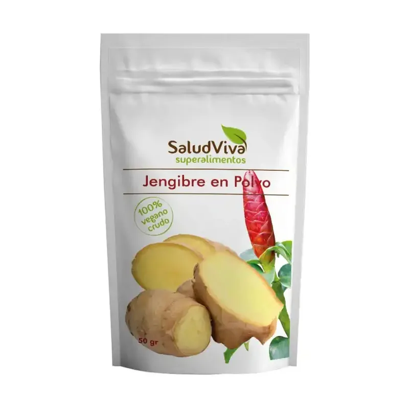 Brand New Ginger Powder 50 g Salud Viva