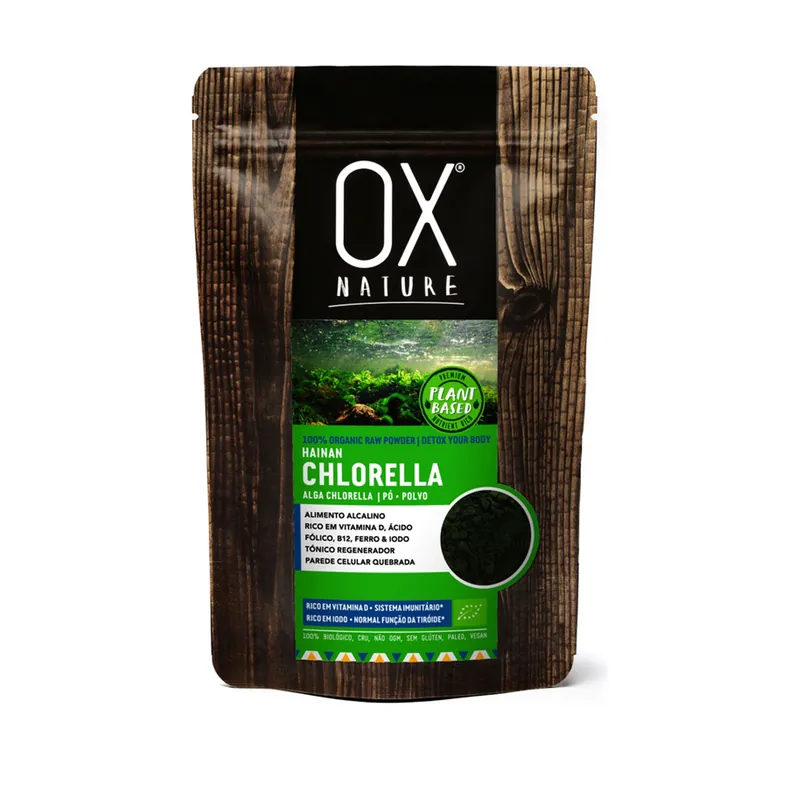 Hainan Chlorella Powder Bio 100 g Ox Nature Latest