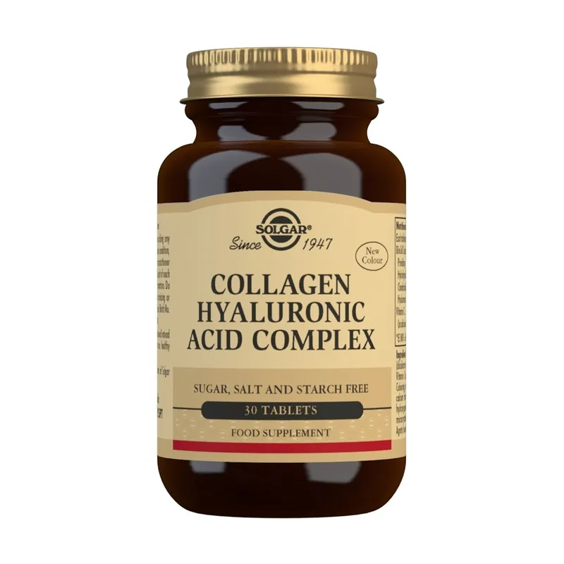 Affordable Collagen hyaluronic acid complex 30 tablets of 120mg Solgar