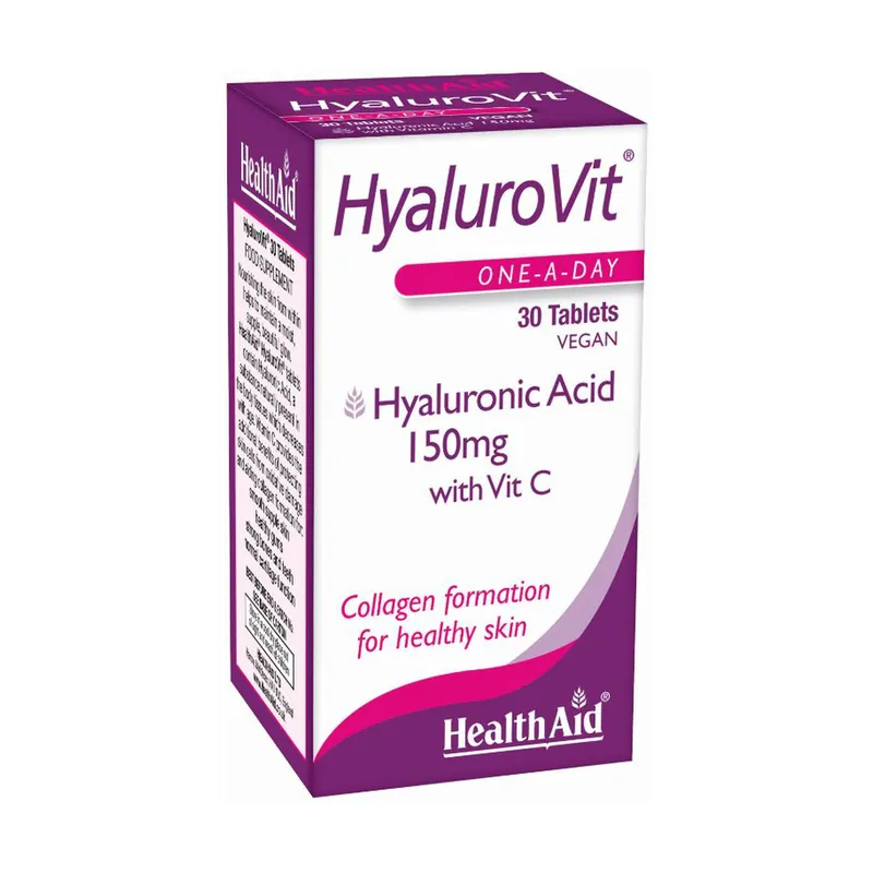 Hyalurovit (Hyaluronic Acid) 30 tablets of 150mg Health Aid Bargain