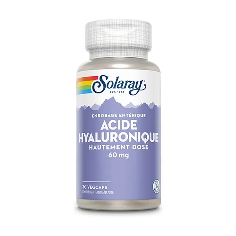 Hyaluronic Acid HD 60 Mg 30 capsules Solaray Instant Buy