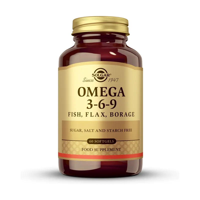 Omega 3 6 9 60 capsules Solgar New Arrival