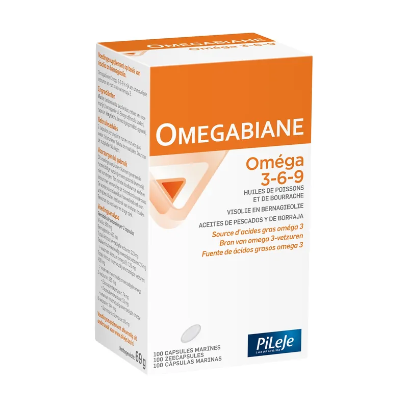 Omegabiane 3-6-9 100 capsules Pileje One Day Deal