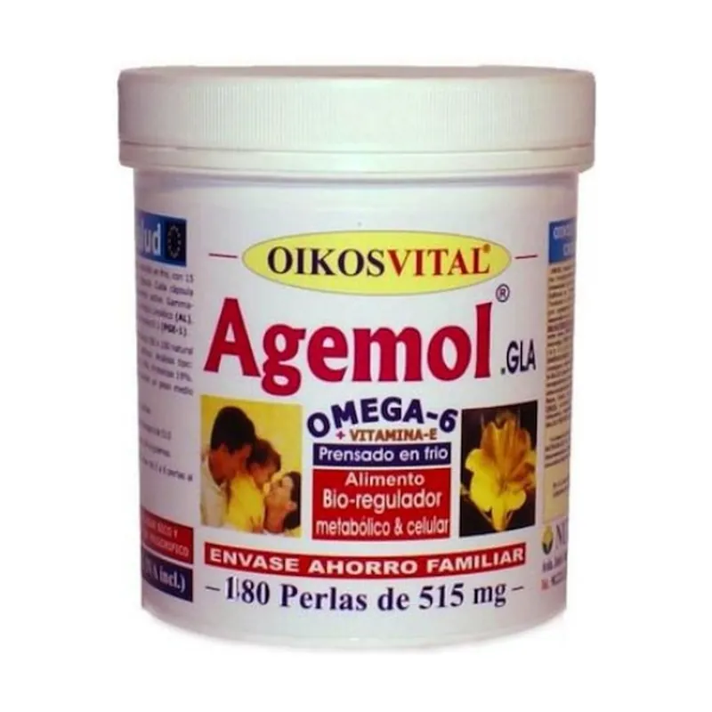 Agemol Omega-6 180 softgels Oikos Limited Time