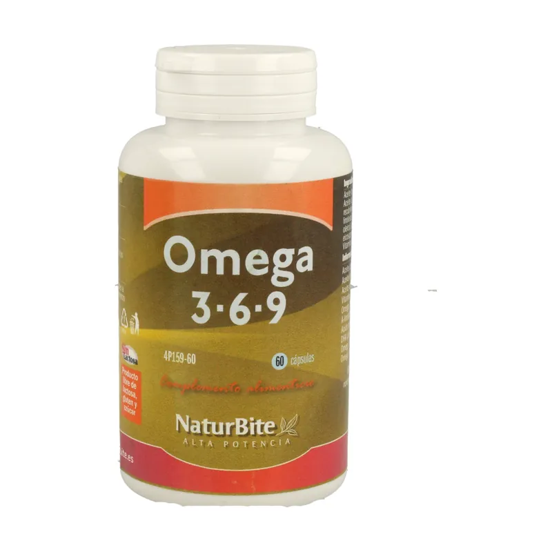 Last Chance Omega 3 6 9 60 capsules Naturbite