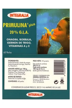 Primulin Plus 60 softgels Integralia Grab Now