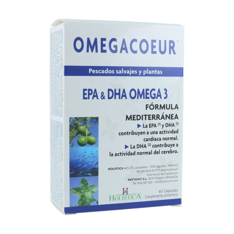 Best Price Omegacoeur 60 capsules Holistica