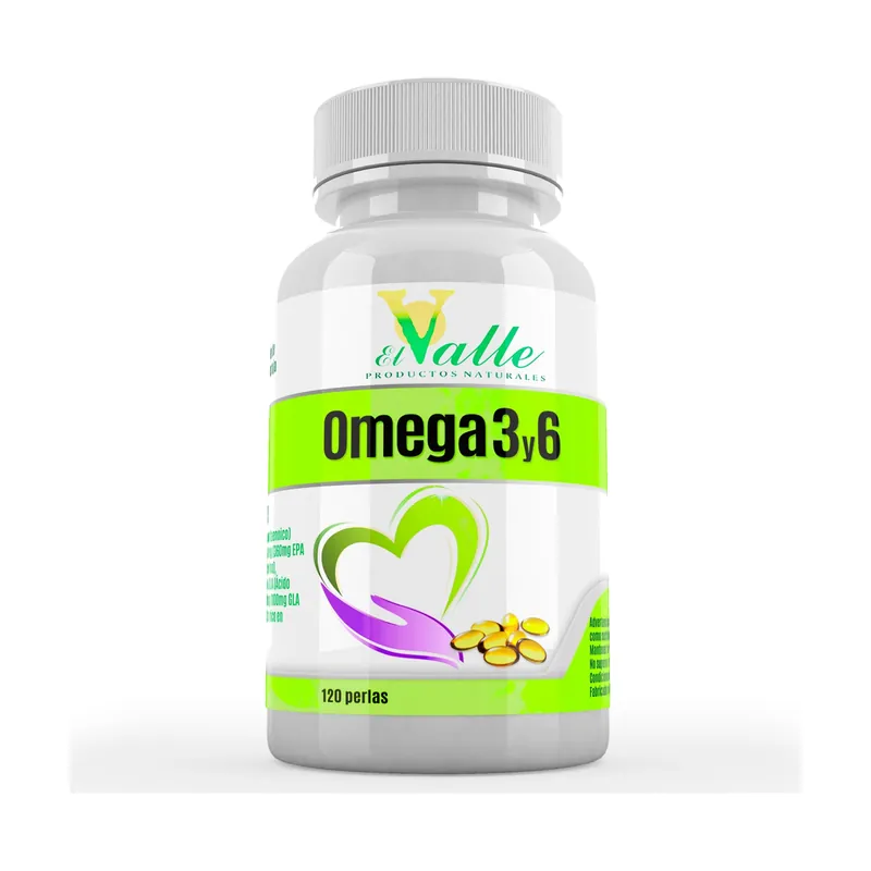 Limited Time Omega 3 and Omega 6 120 softgels El Valle