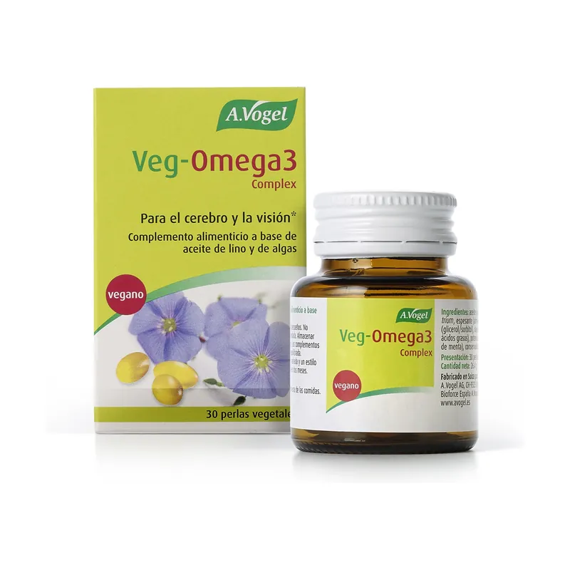Brand New Veg-Omega 3 Complex 30 capsules A.Vogel