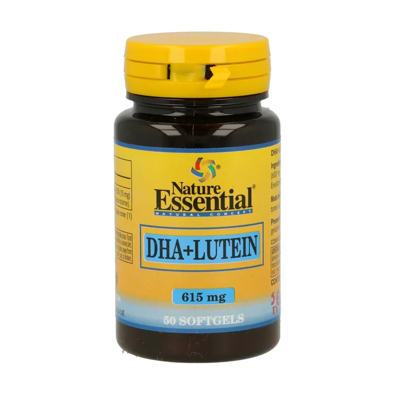 Dha + Lutein 50 softgels of 615mg Nature Essential Hot Deal