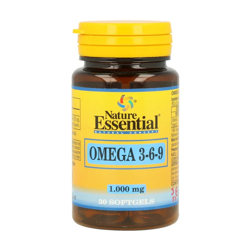 Omega 3-6-9 30 softgels of 1000mg Nature Essential Seasonal Sale