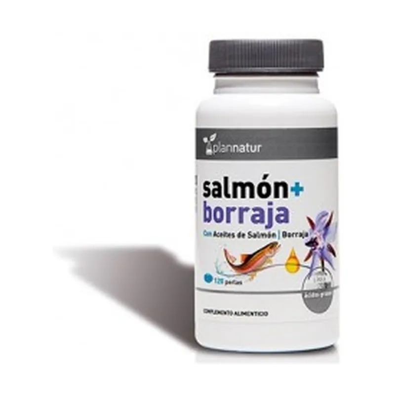 Premium Borage + Salmon 500Mg. 120 softgels Plannatur