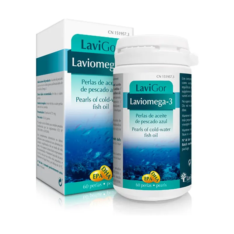 Genuine Laviomega 3 60 softgels Lavigor