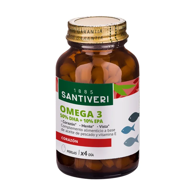 Budget Omega 3 Dha Epa 120 softgels Santiveri