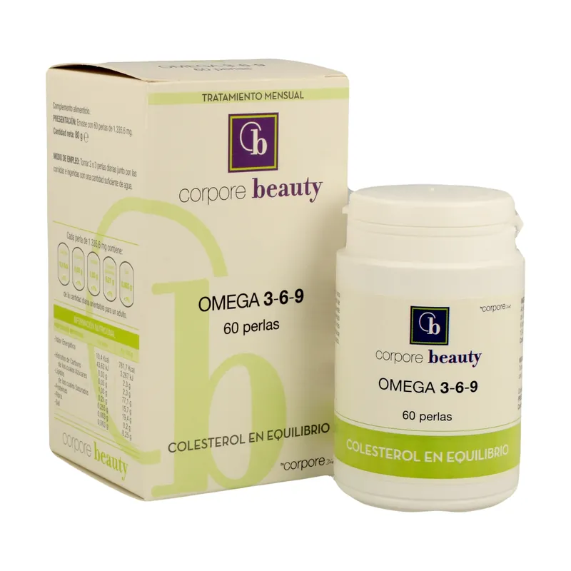 Best Price Omega 3-6-9 60 softgels of 1335mg Corpore Beauty