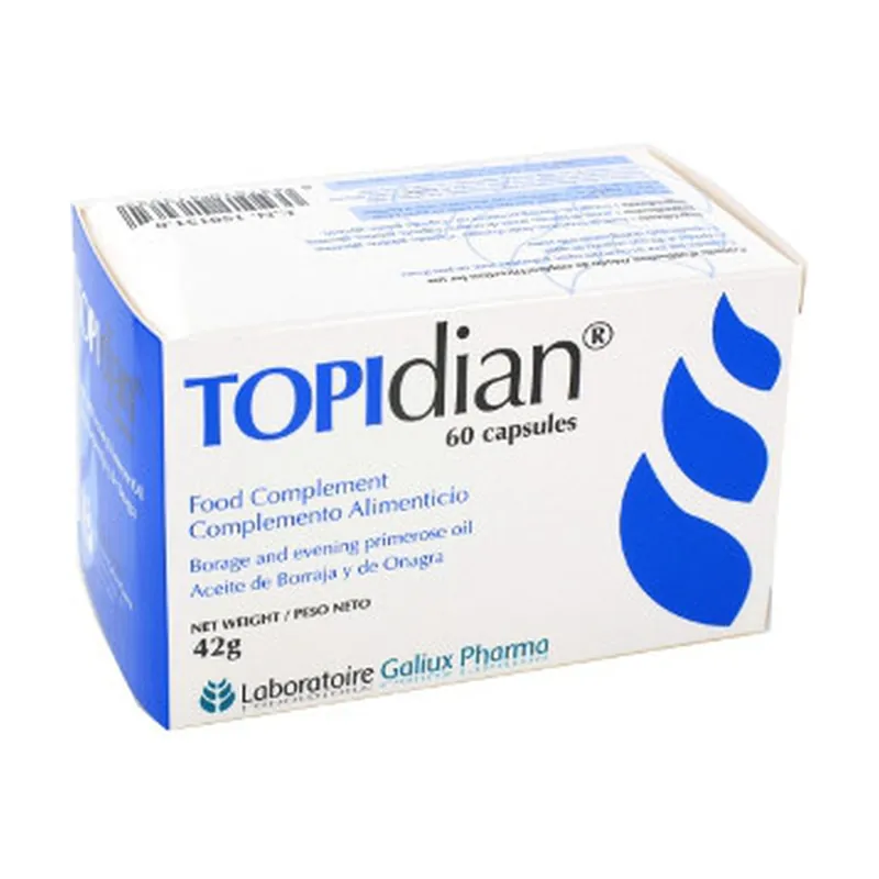 Topidian 60 capsules Galiux Pharma Fast Shipping