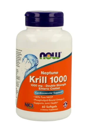 Affordable Krill oil 1000 mg 60 softgels of 1000mg NOW Foods