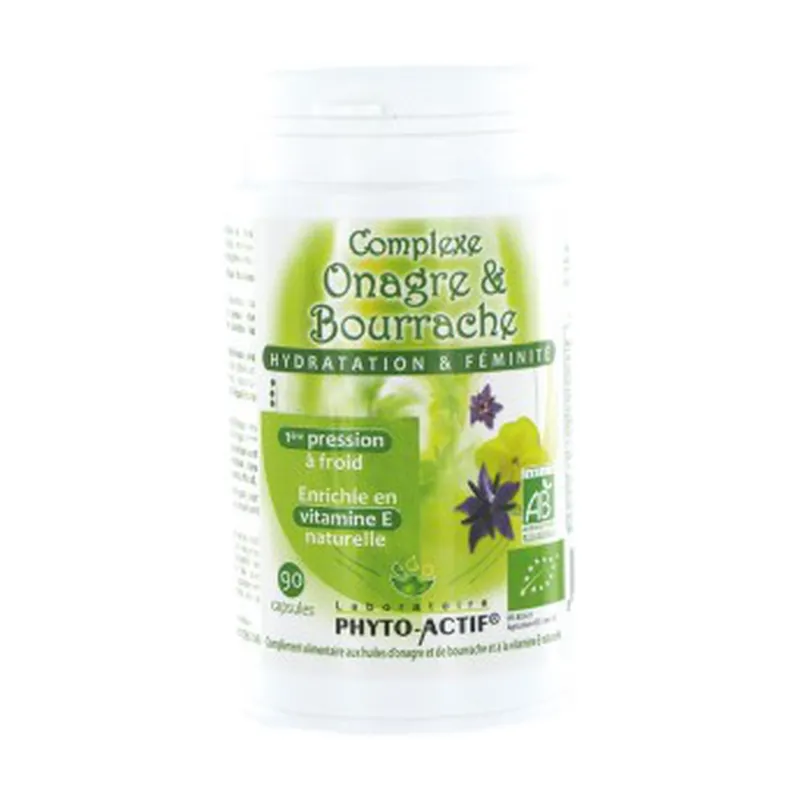 Must Have Evening primrose complex + organic virgin borage 90 capsules Phyto actif