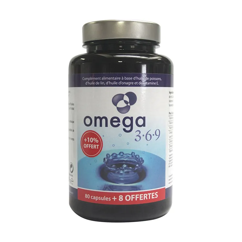 Omega 3-6-9 80 capsules Le Toucan Top Rated