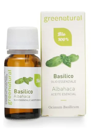Buy Today Organic Basil Essential Oil 10 ml of essential oil Greenatural