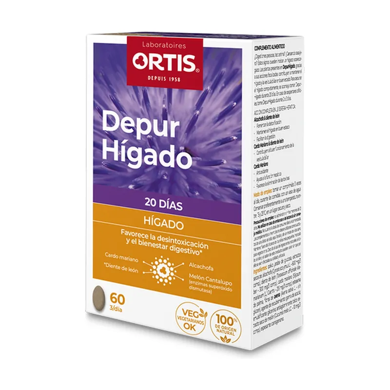 Shop Now Metodren Depur Liver 60 tablets Ortis