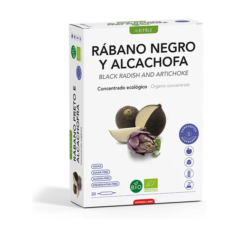 While Supplies Last Black Radish and Artichoke from Intersa 20 ampoules