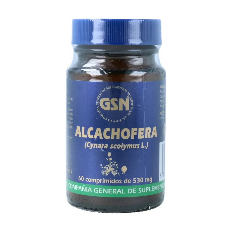 artichoke 60 tablets of 530mg GSN Seasonal Sale