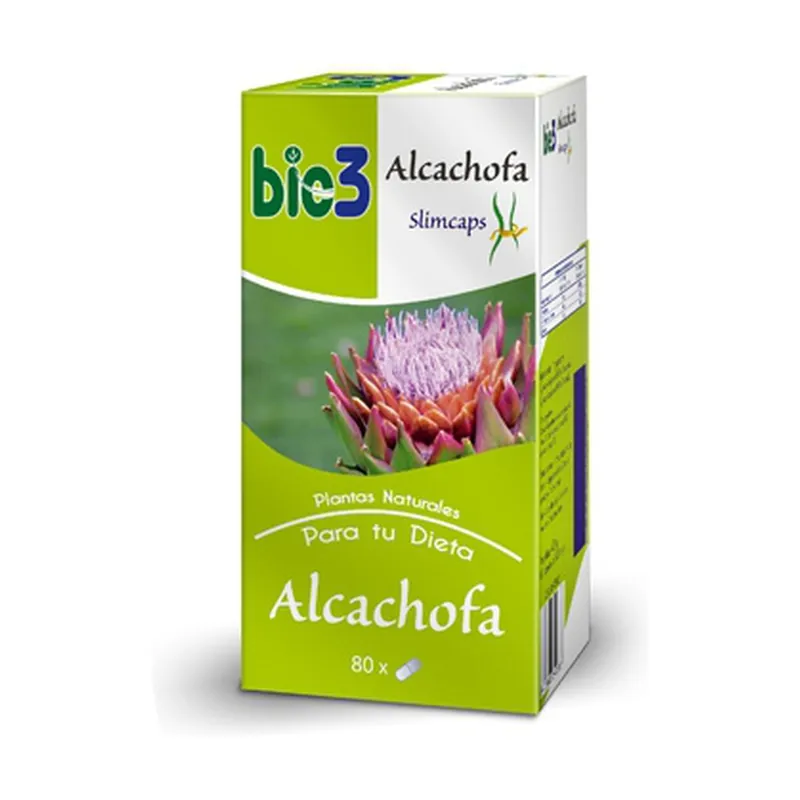 Bie 3 Artichoke 80 capsules of 500mg Bio3 Premium