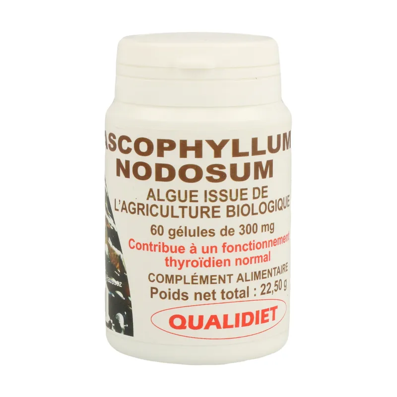Seaweed ascophyllum nodosum 150 mg BIO 60 capsules of 505mg (300mg) Vitalosmose Holiday Sale