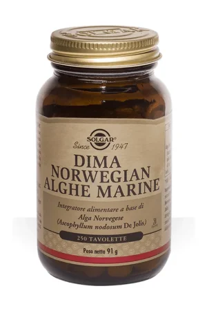 Dima norwegian seaweed 250 tablets Solgar Genuine