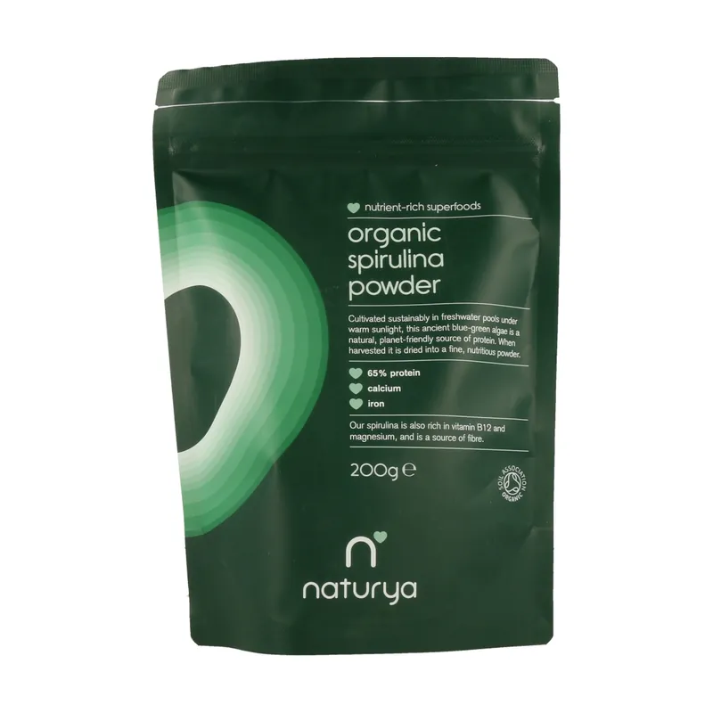 Spirulina Powder Bio 200 g Naturya Deal